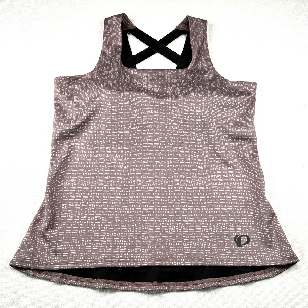 Women's Cross-Back Tank Top - Purple